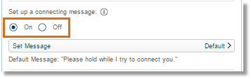 Enable or disable the feature