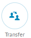 The Transfer button allows you to transfer a call to another number or extension.