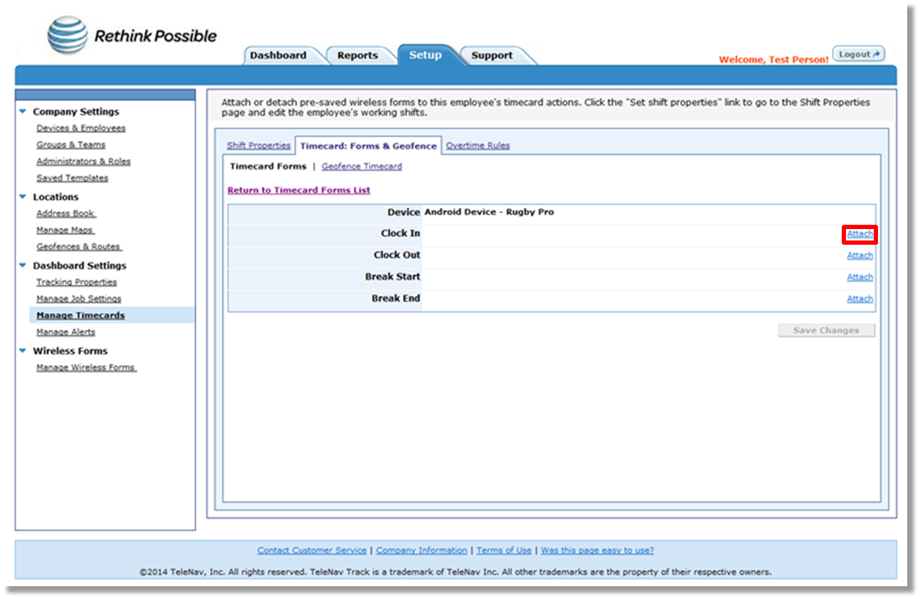 timecard forms