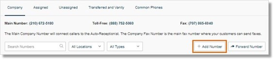 Click Add Number.