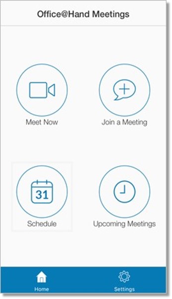 Office@Hand Meetings Mobile App