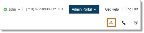 Log in to Office@Hand account, then click the button located below the Get help link.