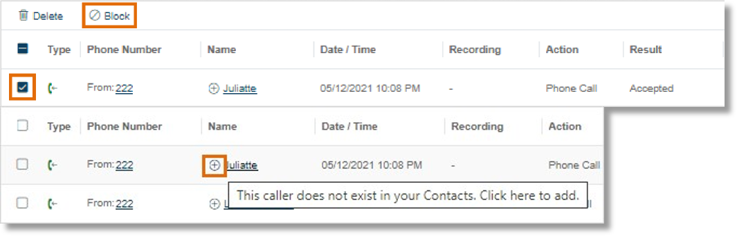 Call Log - Overview | AT&T Office@Hand Wireless and AT&T Office@Hand ...