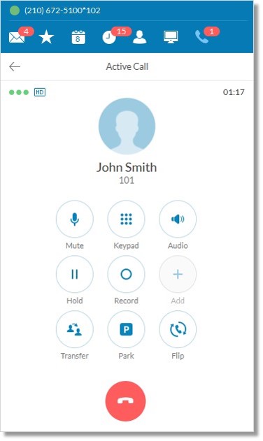 Active Call Controls
