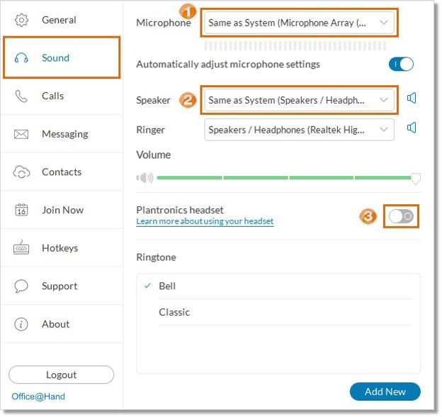 plantronics hub installer download