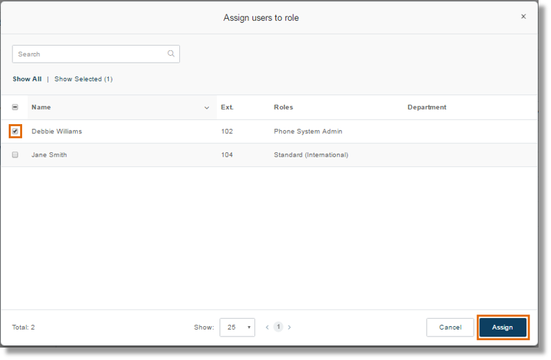 Click Assign.