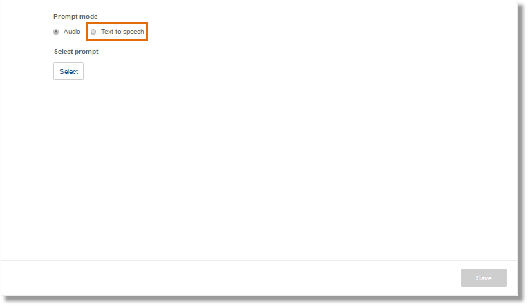 Select Text to speech.