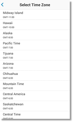 Time zone