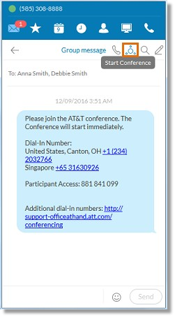 Click Start Conference