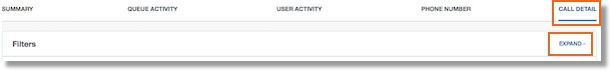 Click Call Detail.