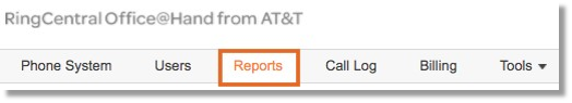 Click Reports.