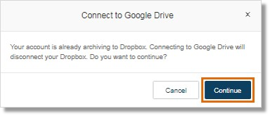 Click Continue