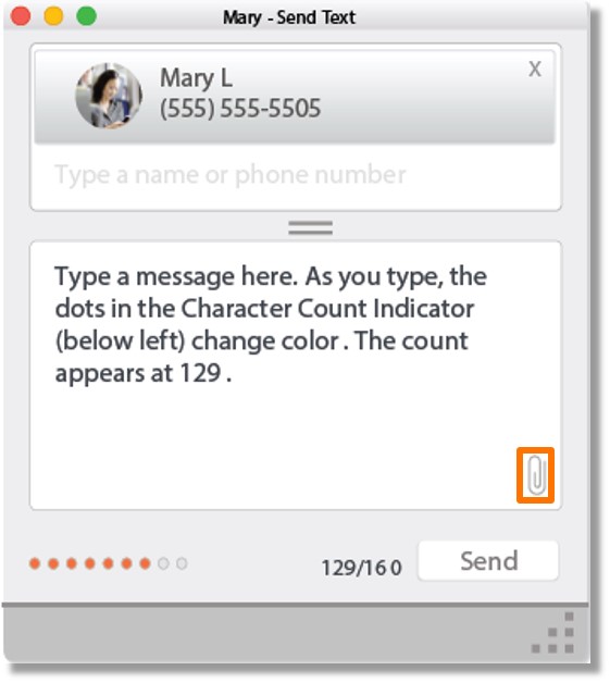 mac text messages change number