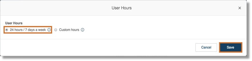 Select if you want incoming calls handled the same way all the time, every day.