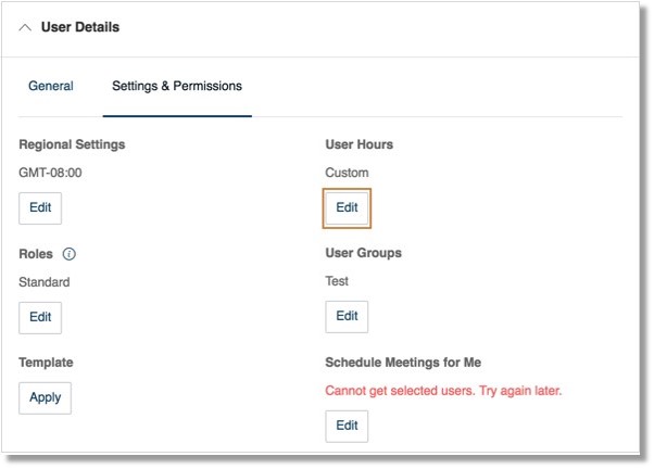 Configure your Timezone, click Edit under Regional Settings