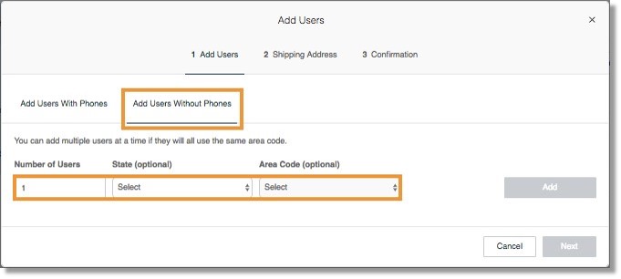 Click Add Users.