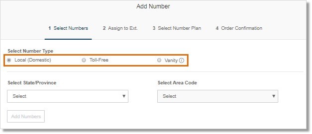 Select the type of number that needs to be added.