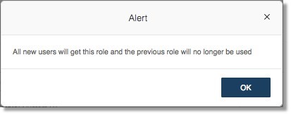A notification will appear, Click OK to proceed.