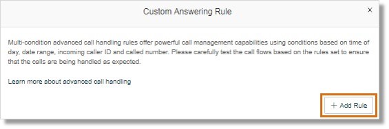 Click Add Rule.