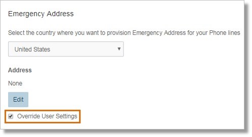 Ensure that the Override User Settings checkbox is checked.