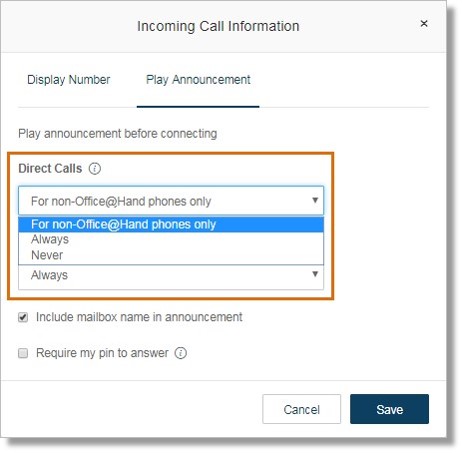 Direct Calls