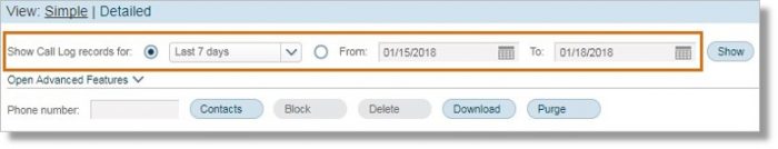 Set the date range.