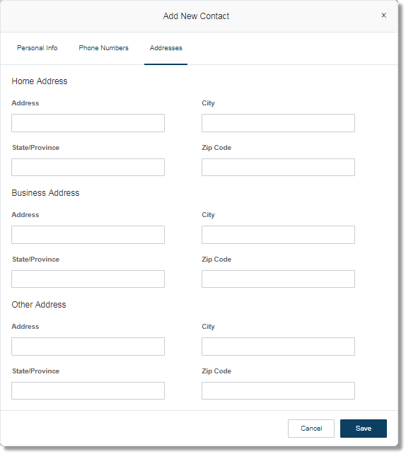 Addresses