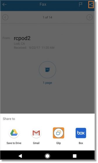 Android screen