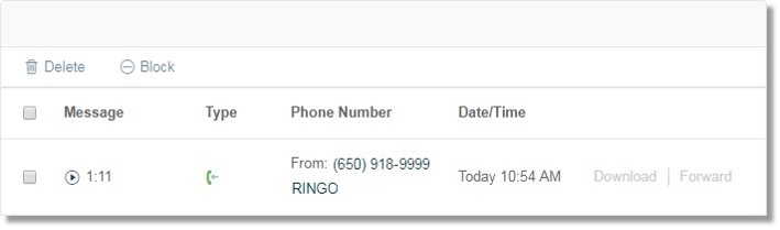 You can find your On-Demand Call Recordings in this folder.