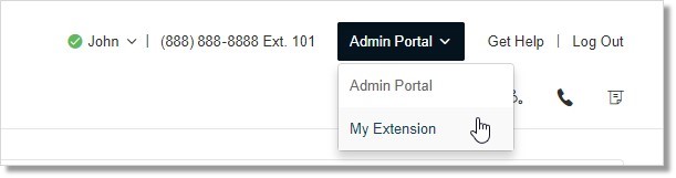 If you are logged in as an Administrator, you will need to go to My Extension in order to view the Settings tab.