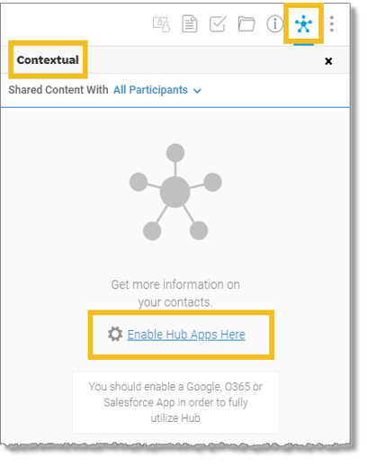 Contextual panel (desktop and web)