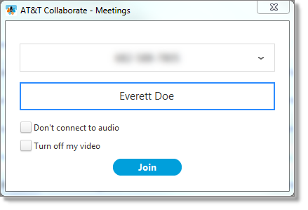 Join meeting (web and desktop)