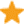 Solid orange star