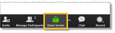 Start sharing (web and desktop)