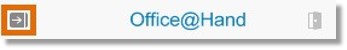 Use the Collapse button to minimize AT&T Office@Hand for Office 365 to have more reading area.