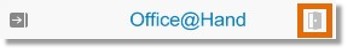 The Logout button logs you out of AT&T Office@Hand for Office 365.