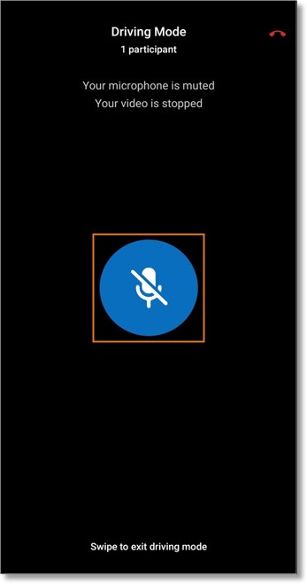 To talk, tap the Microphone icon.