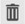 Image of the trash can icon.