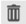 Image of the trash can icon.