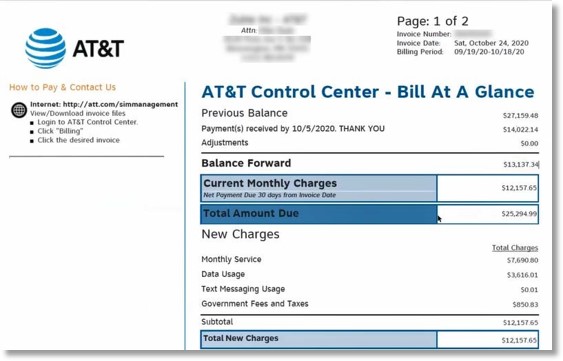 pay my at t landline bill