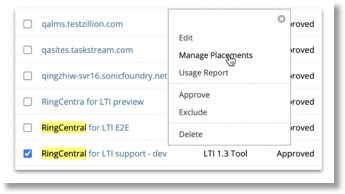 Navigate to Blackboard interface to the list of LTI Tool Providers.