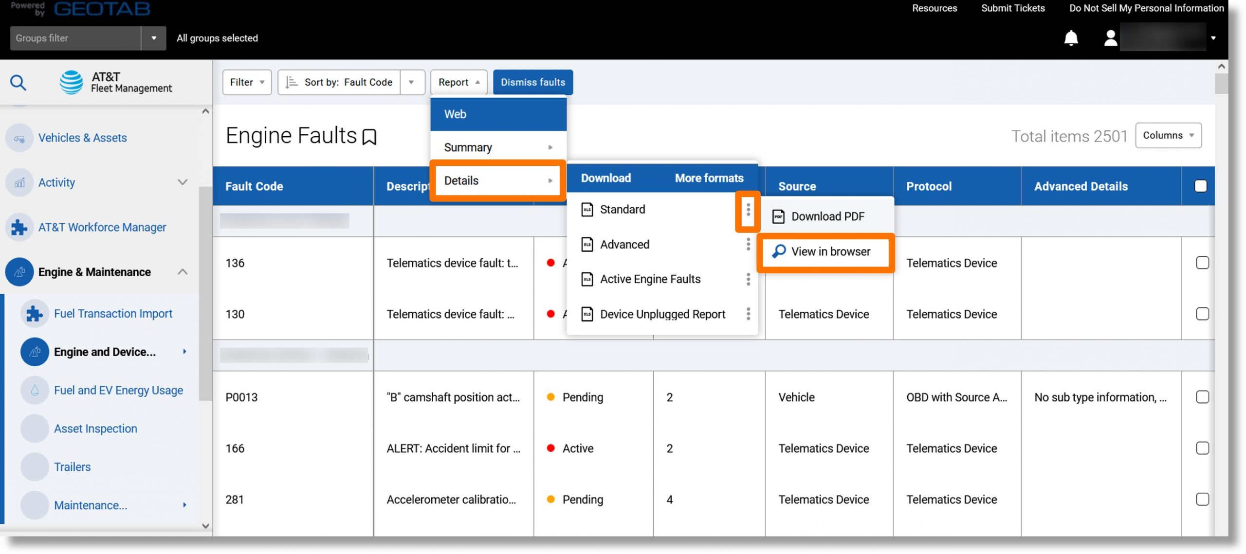 Reports Overview - Asecare