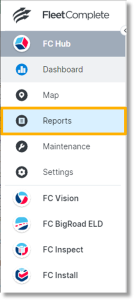 Click Reports on the left side bar.