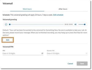 Setting Up Your Voicemail Greeting in the AT&T Office@Hand Deskop and ...