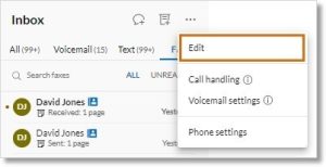 Viewing and Managing a Fax in the AT&T Office@Hand Desktop and Web ...