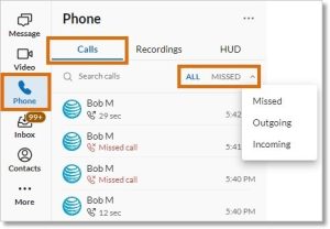 Viewing and Managing your Call History in the AT&T Office@Hand ...